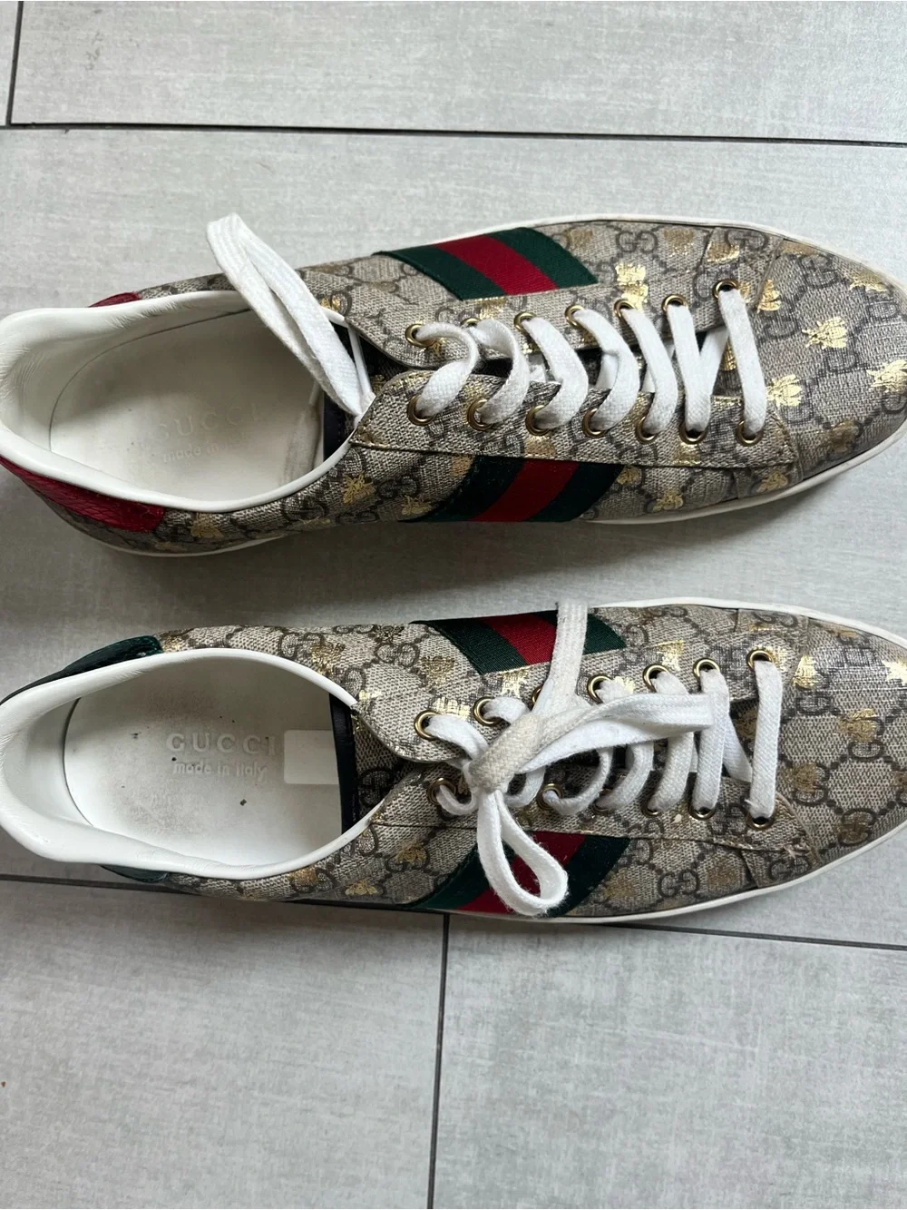 Gucci Ace Supreme Bees Sneakers
